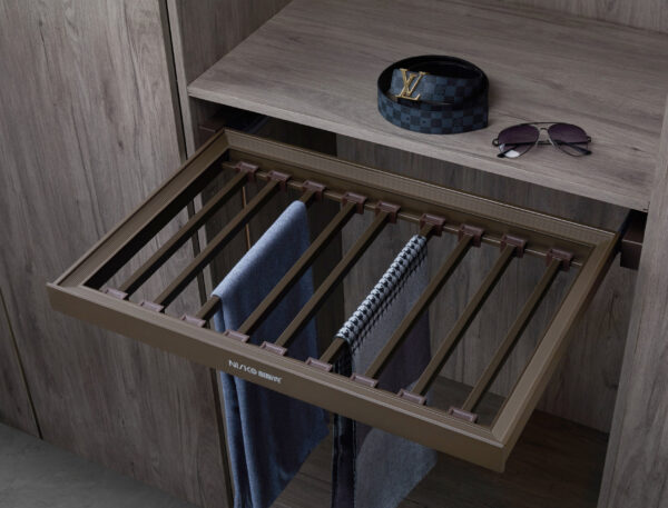 NGĂN KÉO VẮT QUẦN ÂU HỢP KIM NHÔM BOSSEU