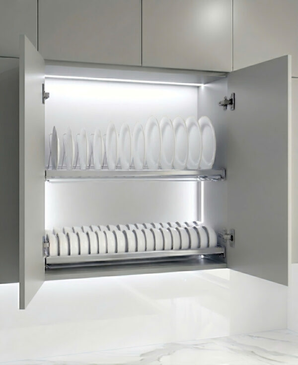 BỘ ĐỂ BÁT ĐĨA CỐ ĐỊNH INOX 304 CAO CẤP BOSSEU