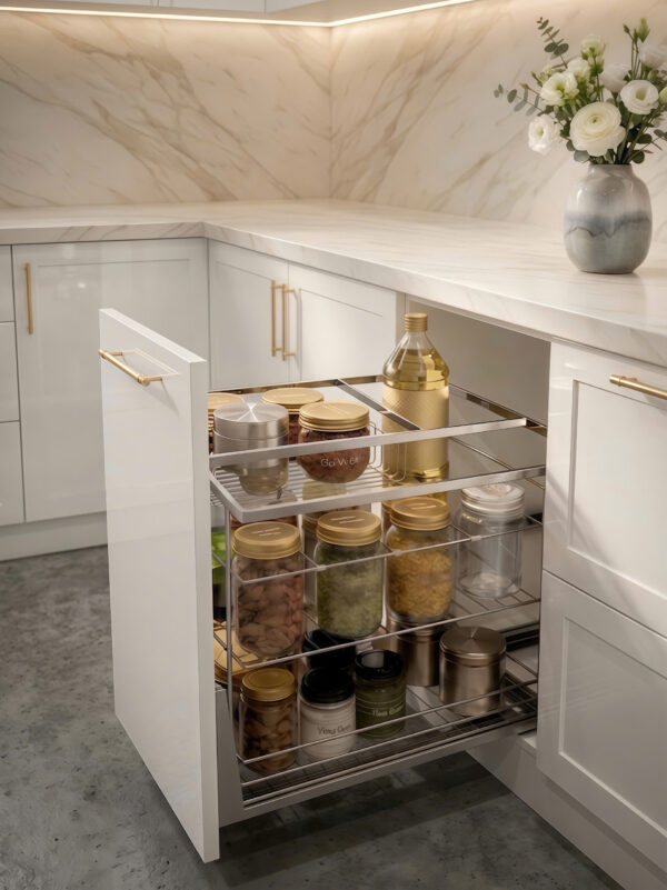 BỘ ĐỂ GIA VỊ CHAI LỌ INOX 304 SỢI FLAT PRO BOSSEU